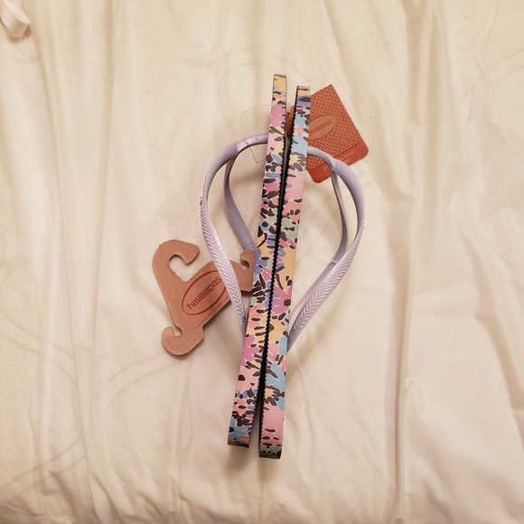 Havaianas Quiet Lilac Flip Flops Thongs - Picture 4 of 6